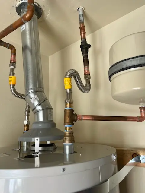 Water heater installation and plumbing repair in Lowman Corner